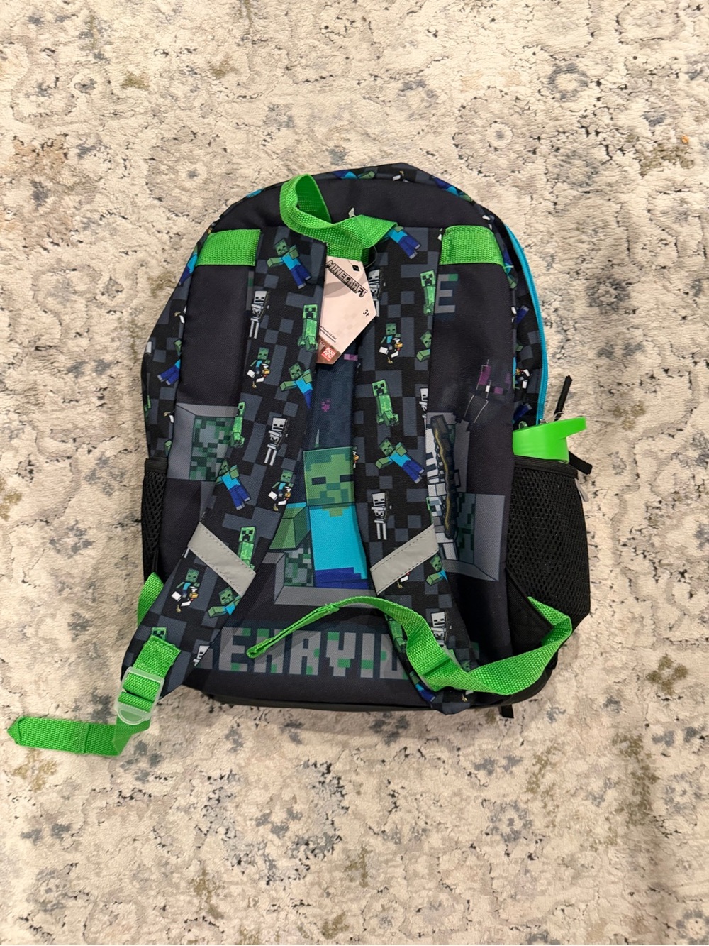 Minecraft Backpack 5-Piece Set - Picture 3 of 3